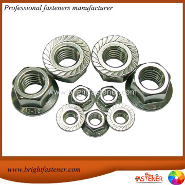 Hex Nuts With Flange DIN6923